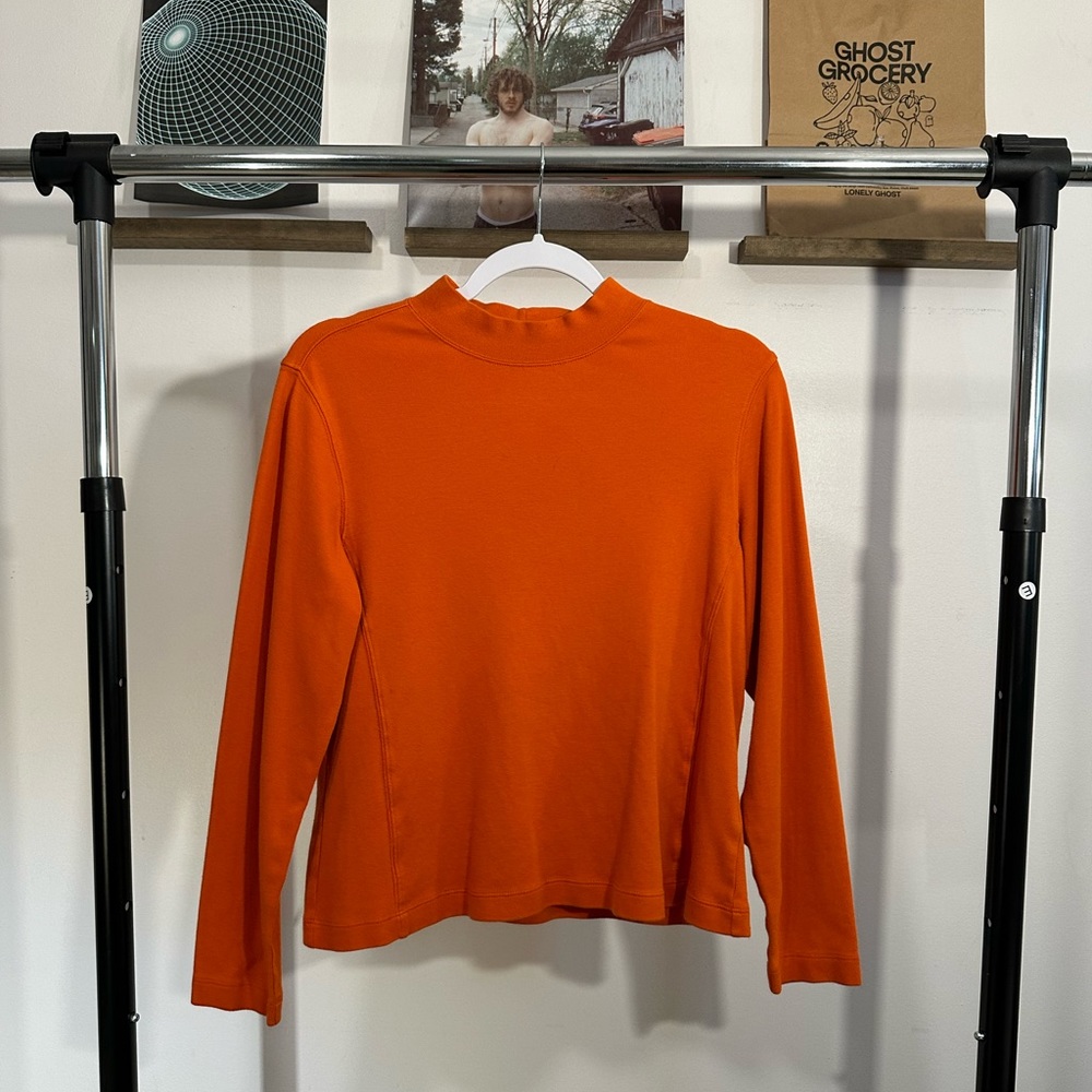 Westbound.. orange long sleeve top